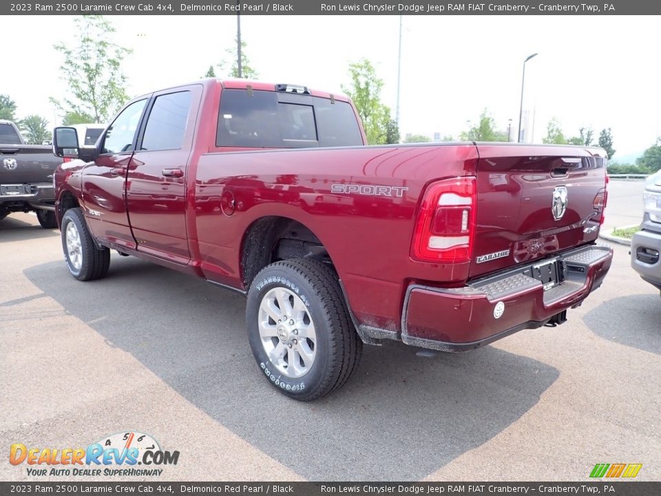 2023 Ram 2500 Laramie Crew Cab 4x4 Delmonico Red Pearl / Black Photo #3