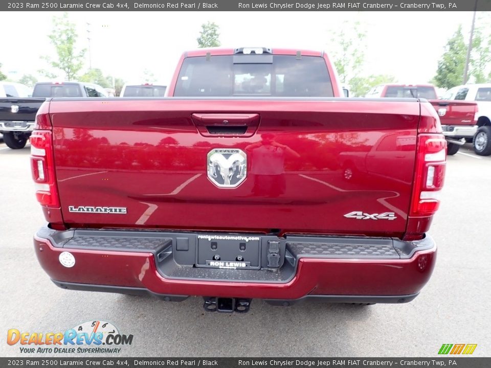 2023 Ram 2500 Laramie Crew Cab 4x4 Delmonico Red Pearl / Black Photo #4