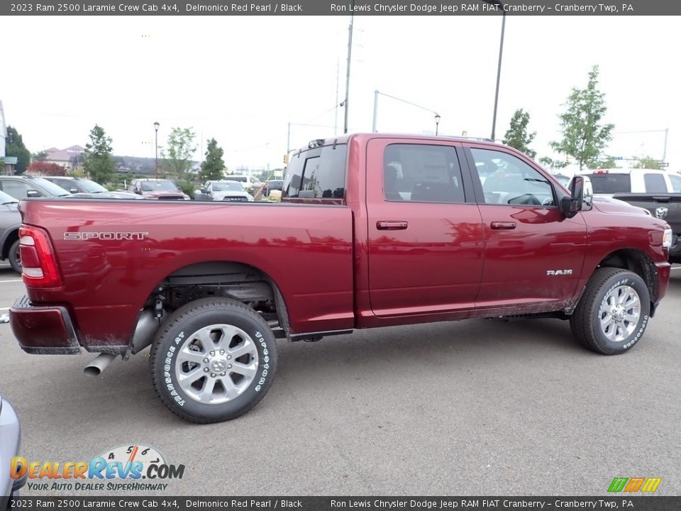 2023 Ram 2500 Laramie Crew Cab 4x4 Delmonico Red Pearl / Black Photo #5