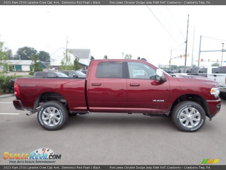 Delmonico Red Pearl 2023 Ram 2500 Laramie Crew Cab 4x4 Photo #6