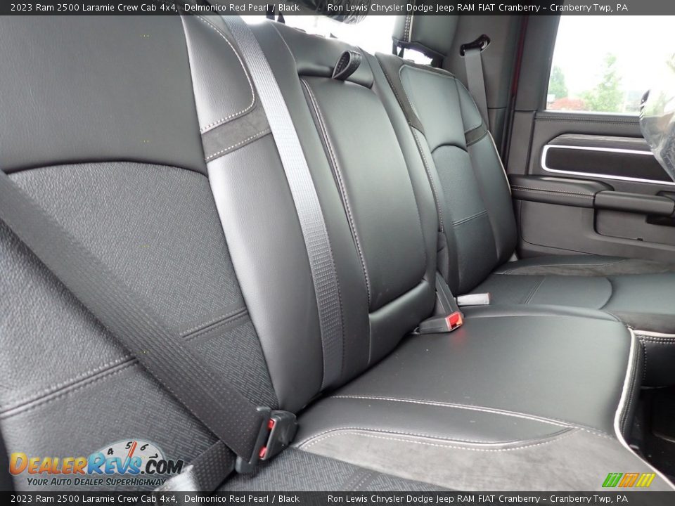 Rear Seat of 2023 Ram 2500 Laramie Crew Cab 4x4 Photo #12