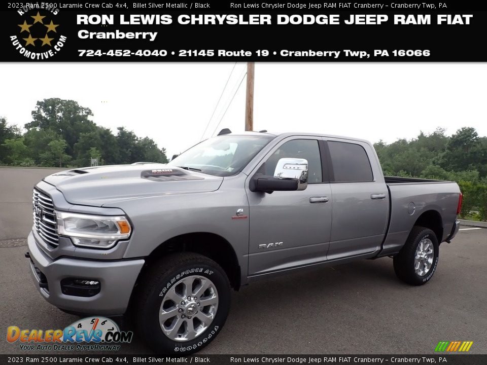 2023 Ram 2500 Laramie Crew Cab 4x4 Billet Silver Metallic / Black Photo #1