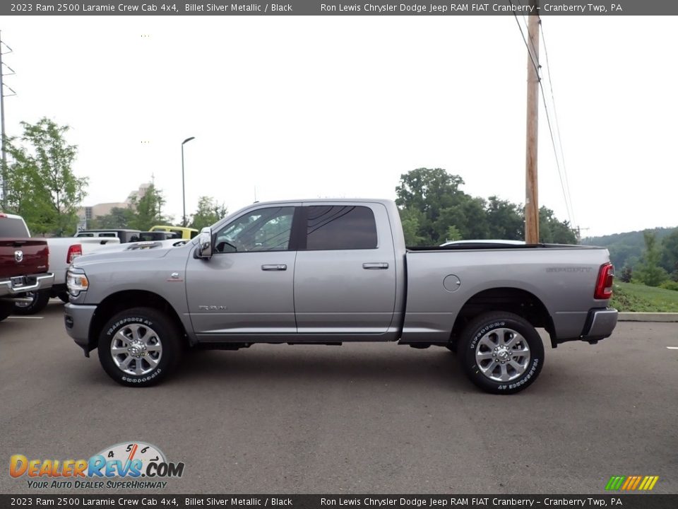 Billet Silver Metallic 2023 Ram 2500 Laramie Crew Cab 4x4 Photo #2