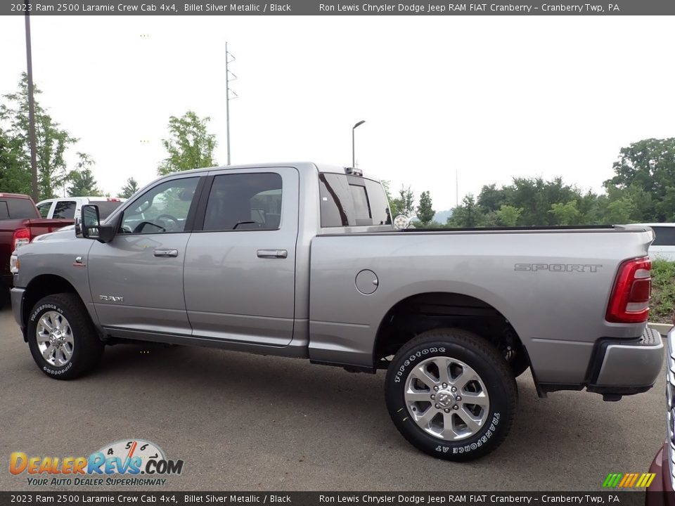 2023 Ram 2500 Laramie Crew Cab 4x4 Billet Silver Metallic / Black Photo #3