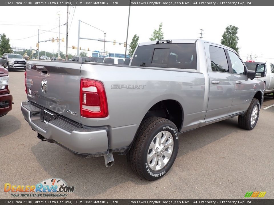 2023 Ram 2500 Laramie Crew Cab 4x4 Billet Silver Metallic / Black Photo #5