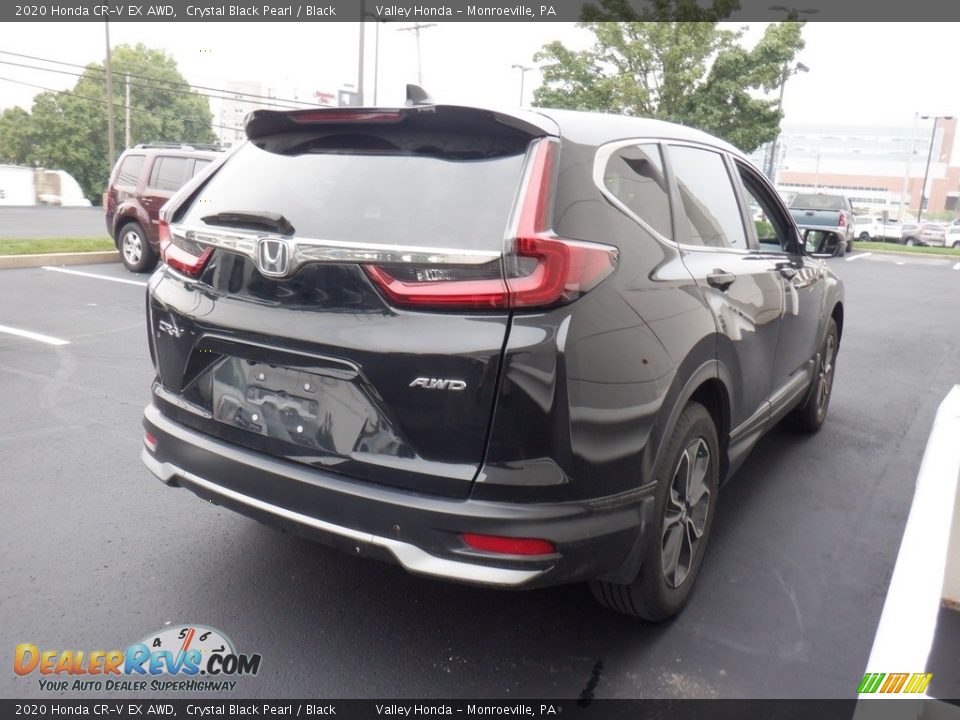 2020 Honda CR-V EX AWD Crystal Black Pearl / Black Photo #5