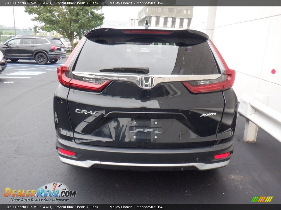 2020 Honda CR-V EX AWD Crystal Black Pearl / Black Photo #7