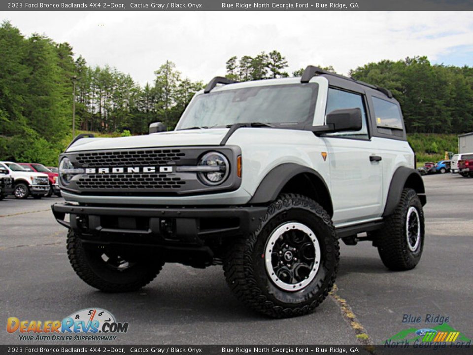 2023 Ford Bronco Badlands 4X4 2-Door Cactus Gray / Black Onyx Photo #1