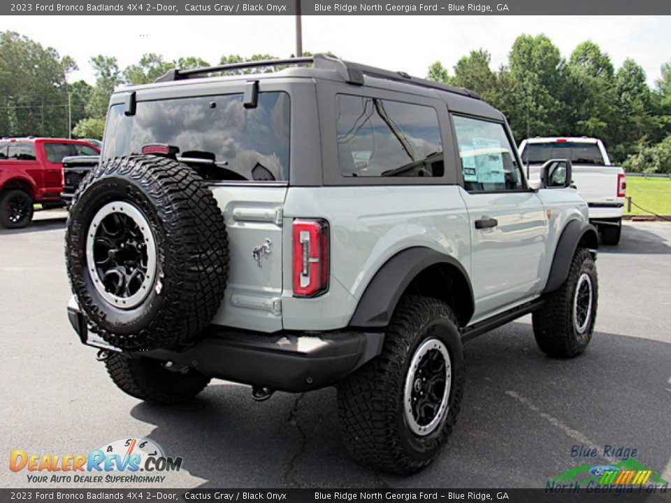 2023 Ford Bronco Badlands 4X4 2-Door Cactus Gray / Black Onyx Photo #5