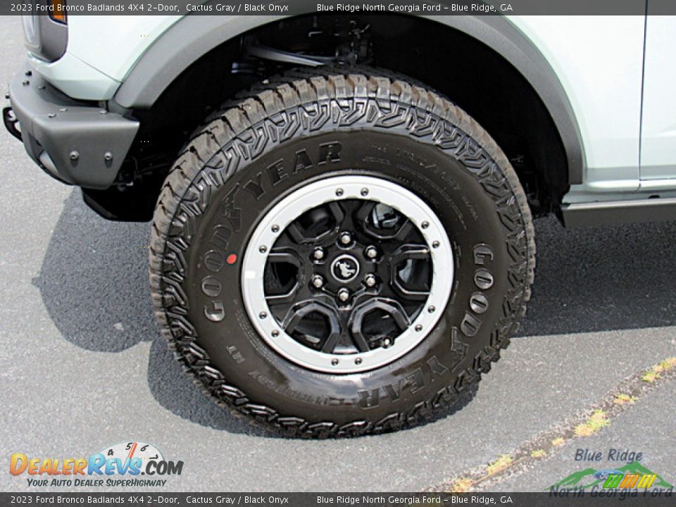 2023 Ford Bronco Badlands 4X4 2-Door Cactus Gray / Black Onyx Photo #9