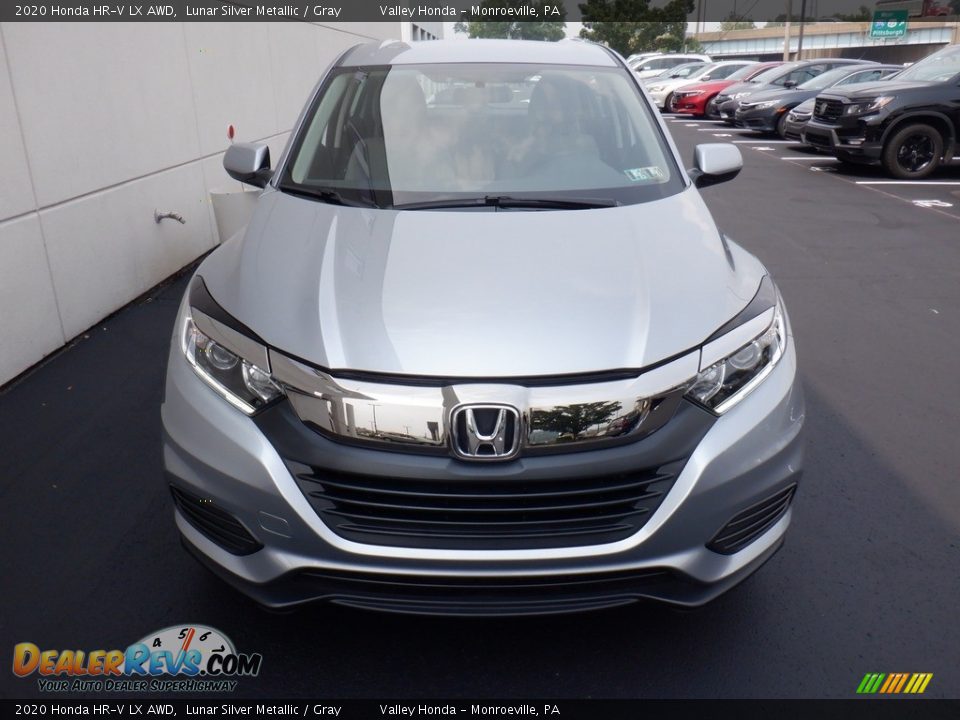 2020 Honda HR-V LX AWD Lunar Silver Metallic / Gray Photo #2