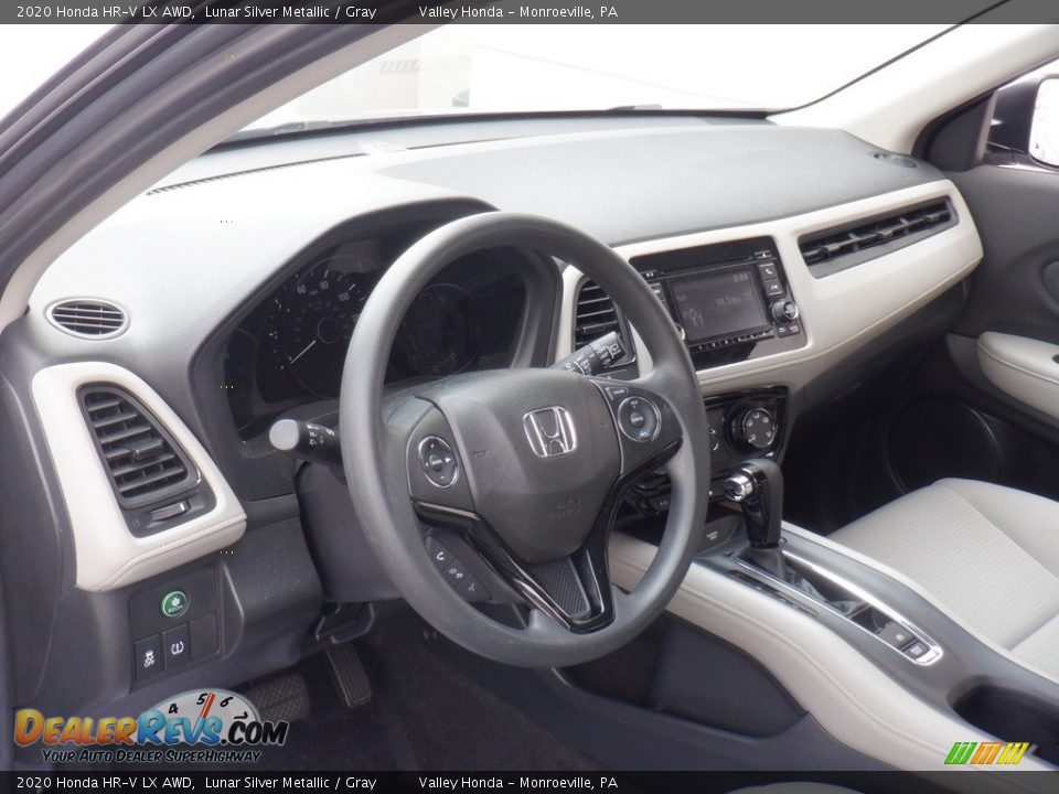 Dashboard of 2020 Honda HR-V LX AWD Photo #9