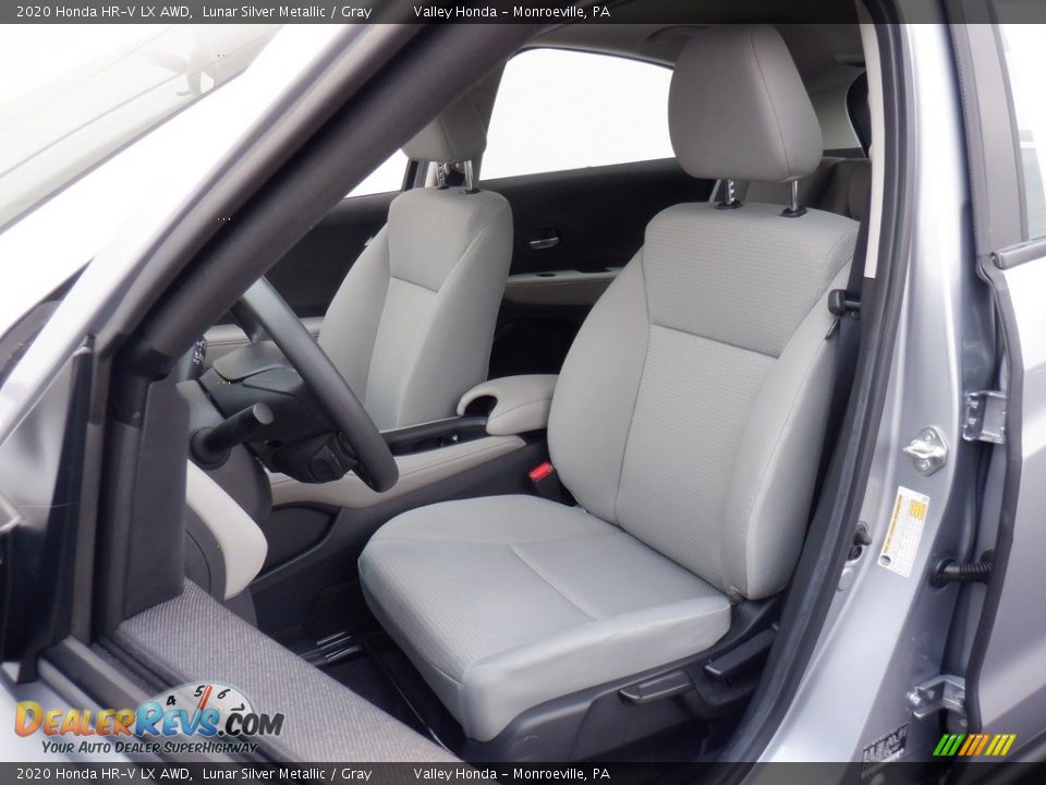 Front Seat of 2020 Honda HR-V LX AWD Photo #12