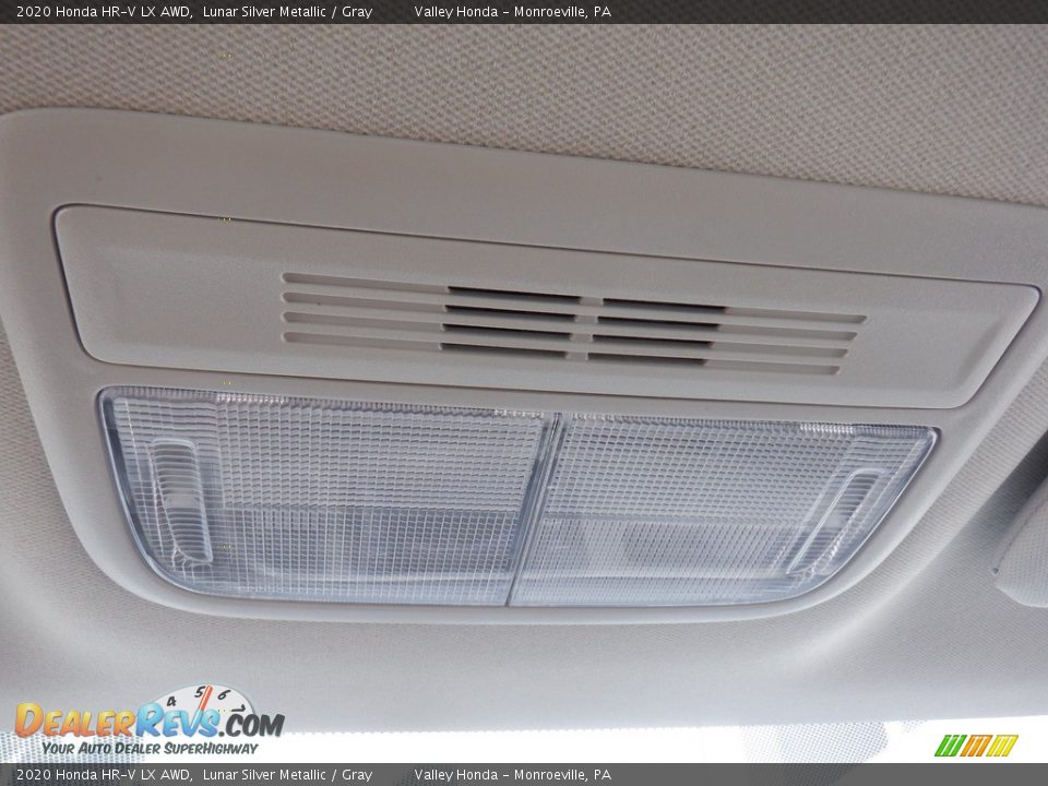 2020 Honda HR-V LX AWD Lunar Silver Metallic / Gray Photo #23