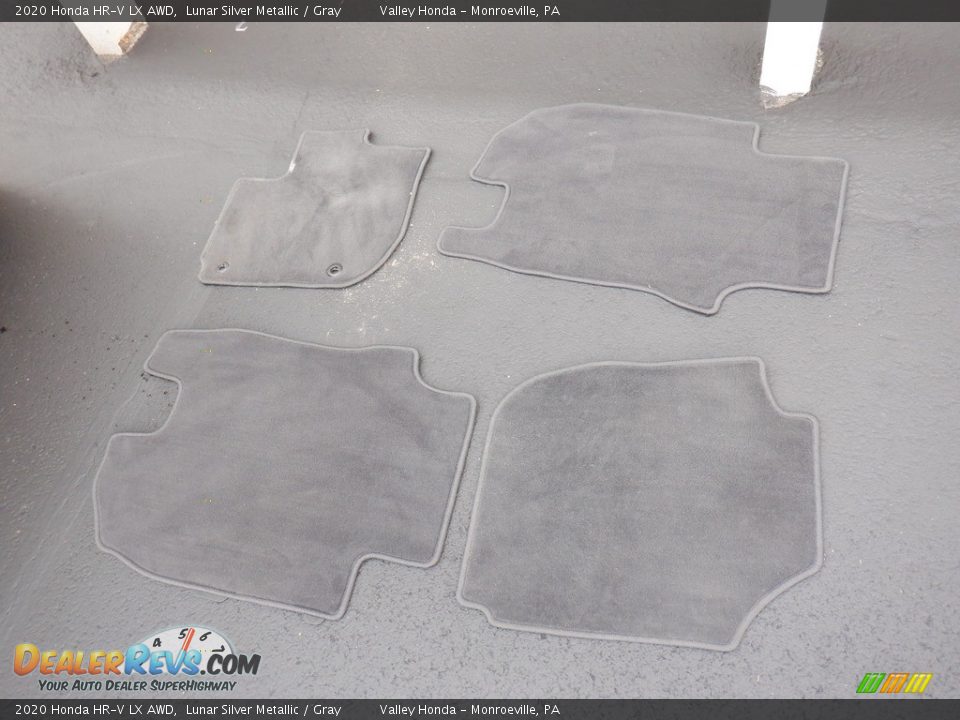 2020 Honda HR-V LX AWD Lunar Silver Metallic / Gray Photo #27