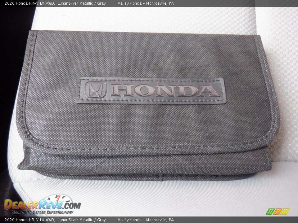 2020 Honda HR-V LX AWD Lunar Silver Metallic / Gray Photo #29