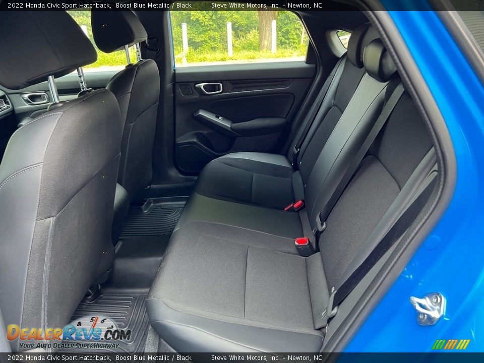 Rear Seat of 2022 Honda Civic Sport Hatchback Photo #13
