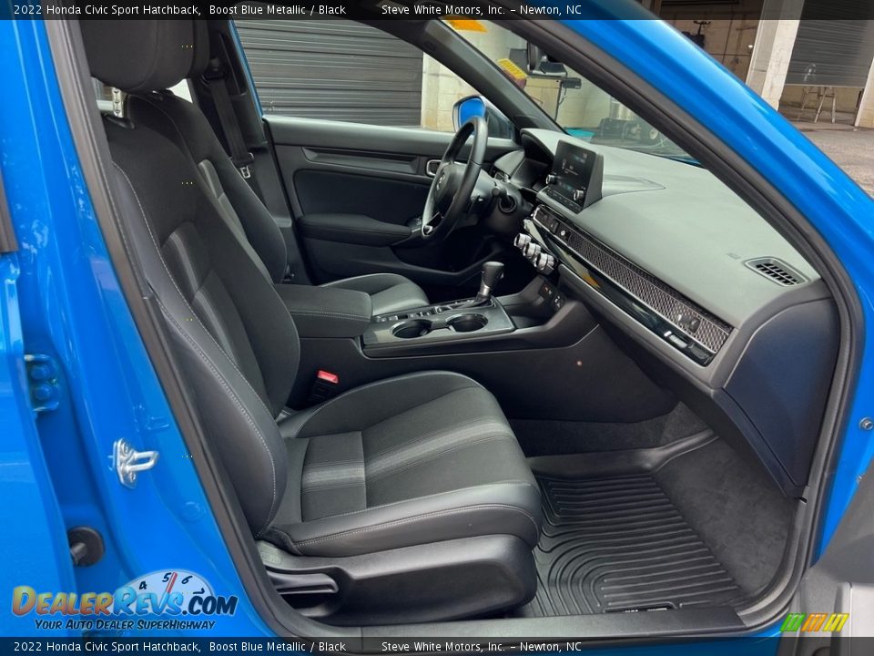Front Seat of 2022 Honda Civic Sport Hatchback Photo #16