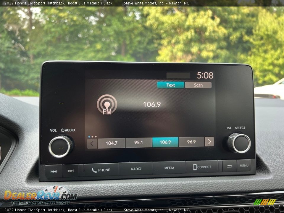 Audio System of 2022 Honda Civic Sport Hatchback Photo #20