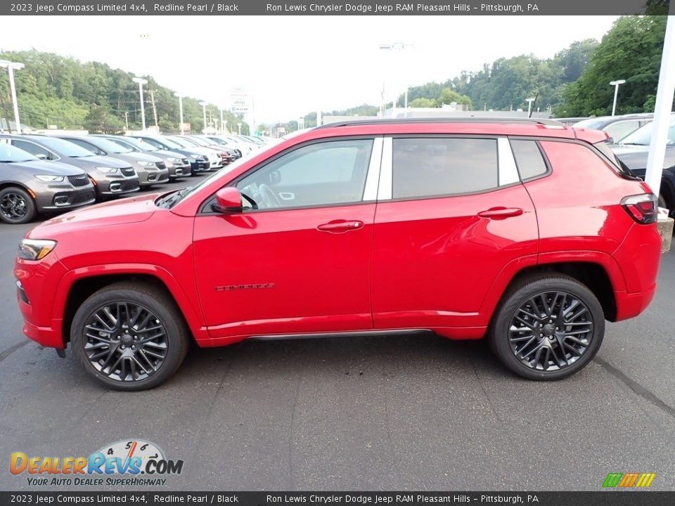 Redline Pearl 2023 Jeep Compass Limited 4x4 Photo #2