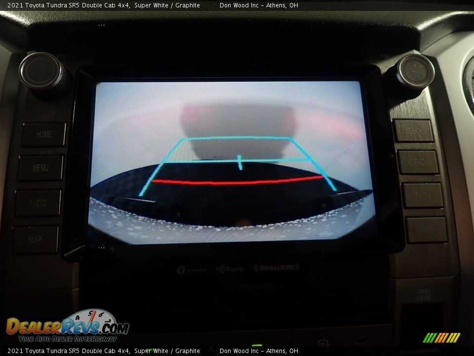 2021 Toyota Tundra SR5 Double Cab 4x4 Super White / Graphite Photo #2