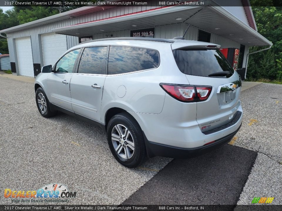 2017 Chevrolet Traverse LT AWD Silver Ice Metallic / Dark Titanium/Light Titanium Photo #7