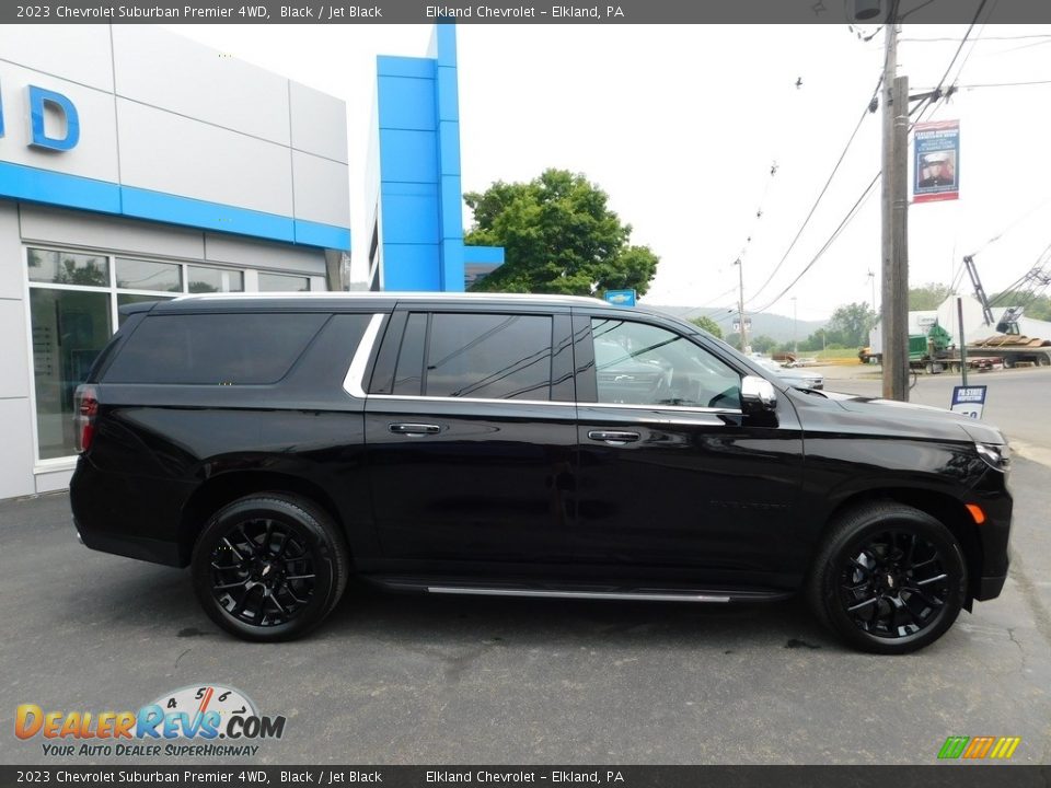 2023 Chevrolet Suburban Premier 4WD Black / Jet Black Photo #7