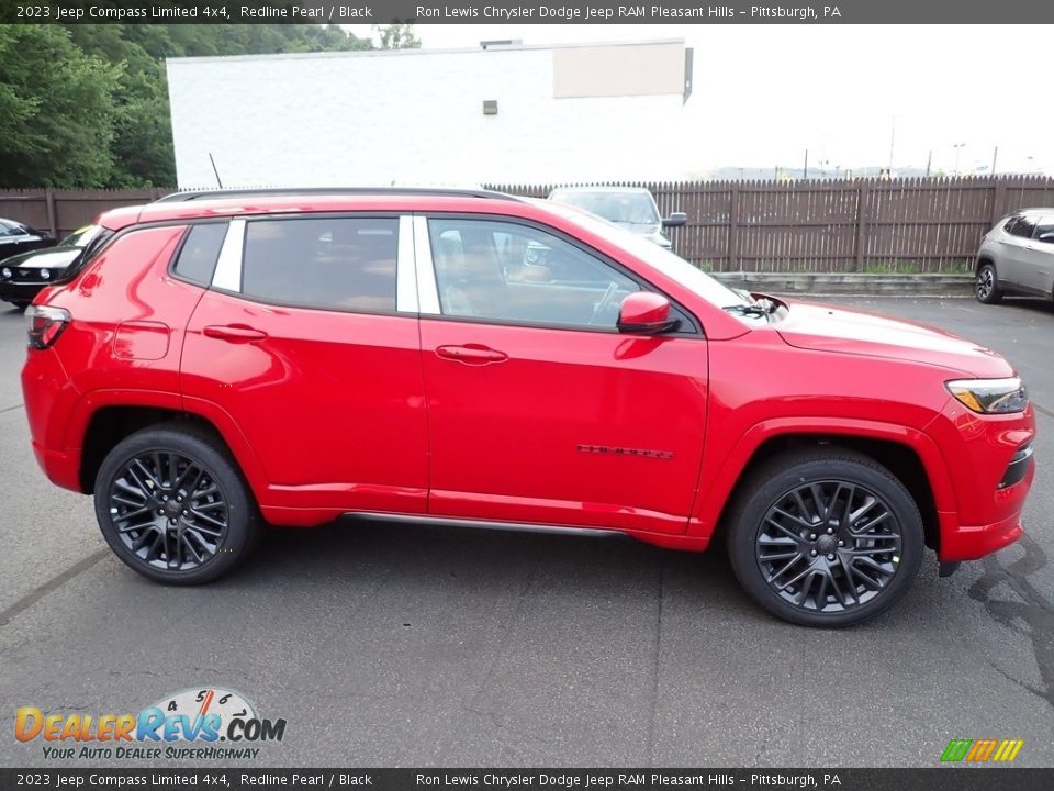 Redline Pearl 2023 Jeep Compass Limited 4x4 Photo #7
