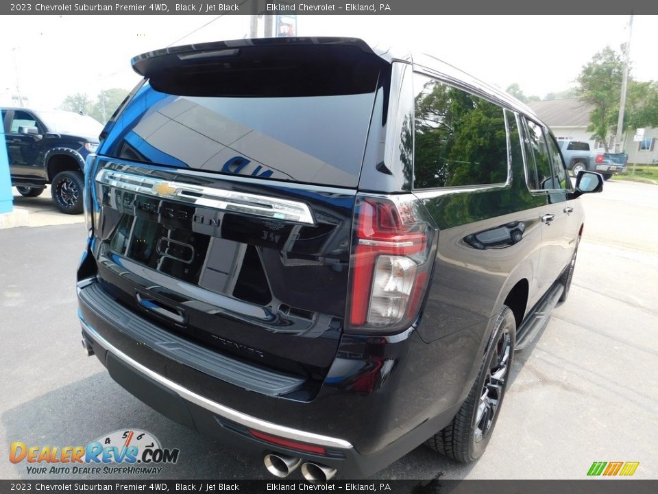 2023 Chevrolet Suburban Premier 4WD Black / Jet Black Photo #9