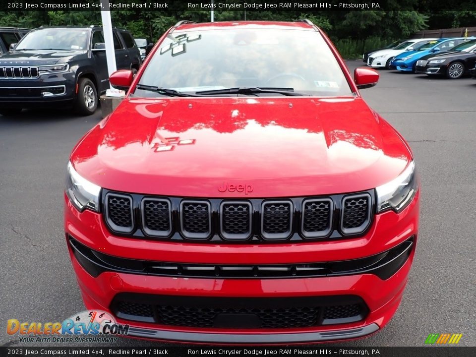 2023 Jeep Compass Limited 4x4 Redline Pearl / Black Photo #9