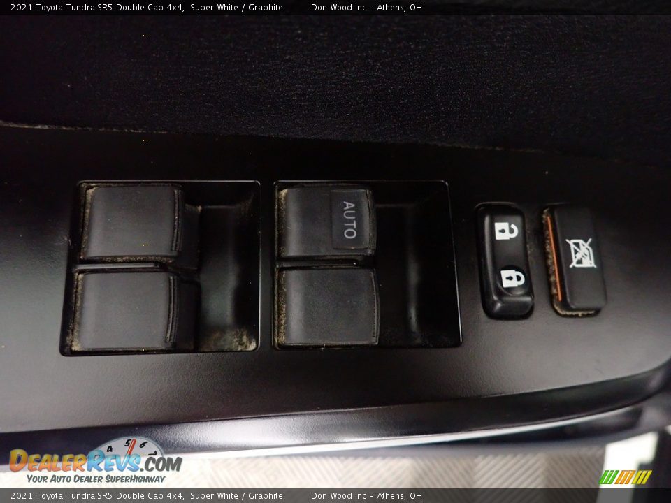 2021 Toyota Tundra SR5 Double Cab 4x4 Super White / Graphite Photo #14