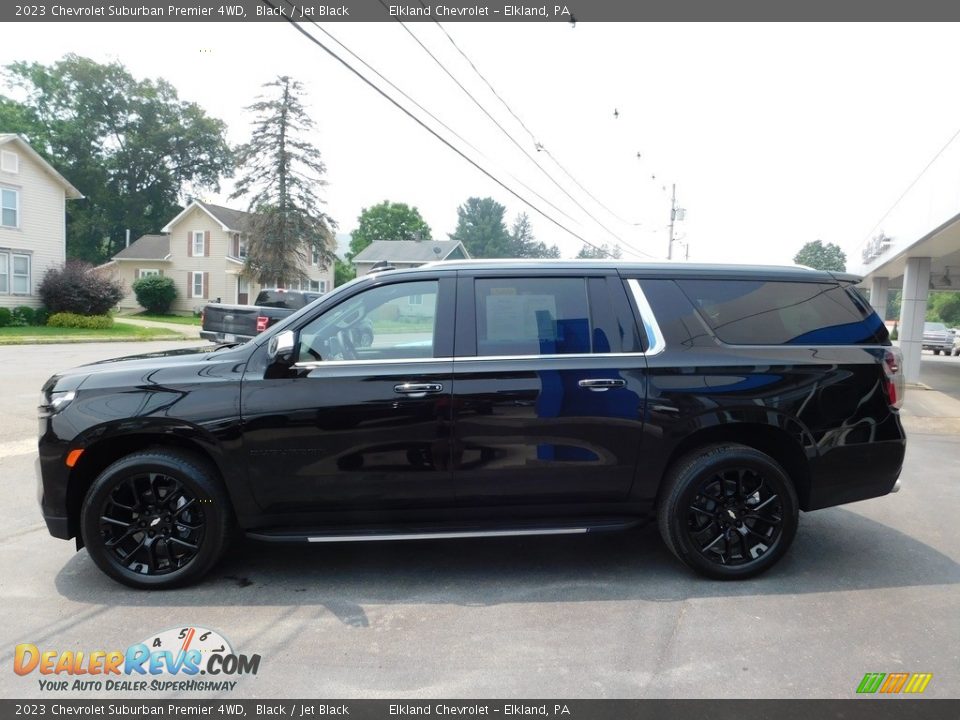 Black 2023 Chevrolet Suburban Premier 4WD Photo #13