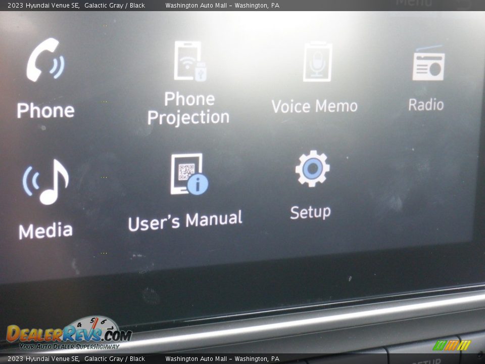 2023 Hyundai Venue SE Galactic Gray / Black Photo #16