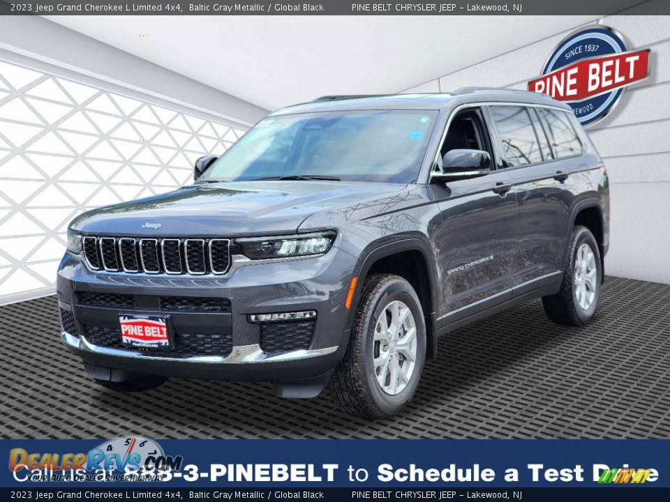 2023 Jeep Grand Cherokee L Limited 4x4 Baltic Gray Metallic / Global Black Photo #1