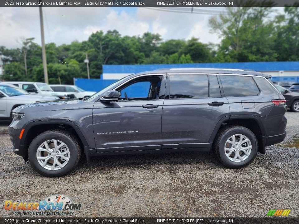 2023 Jeep Grand Cherokee L Limited 4x4 Baltic Gray Metallic / Global Black Photo #3