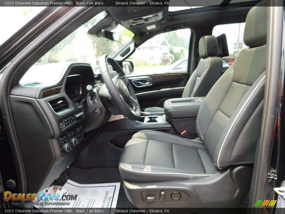 Jet Black Interior - 2023 Chevrolet Suburban Premier 4WD Photo #19