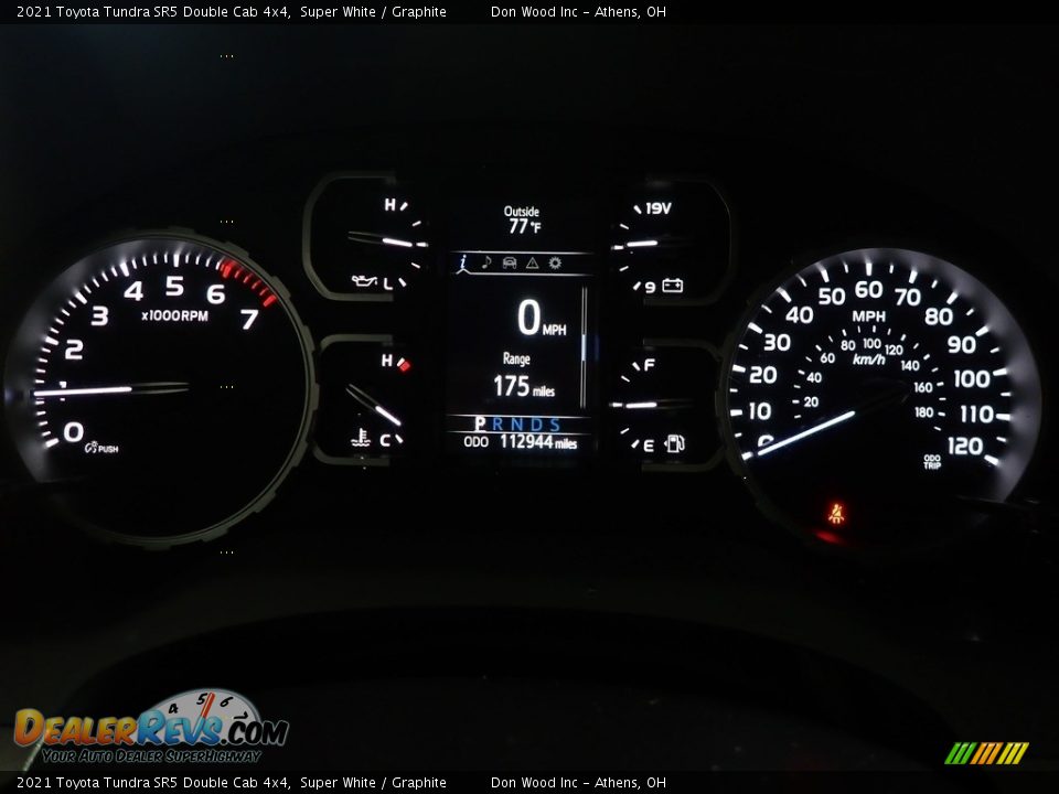 2021 Toyota Tundra SR5 Double Cab 4x4 Super White / Graphite Photo #20
