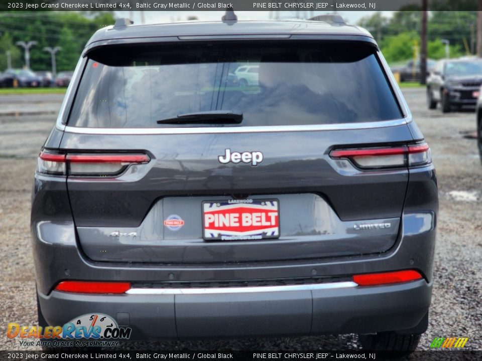 2023 Jeep Grand Cherokee L Limited 4x4 Baltic Gray Metallic / Global Black Photo #5