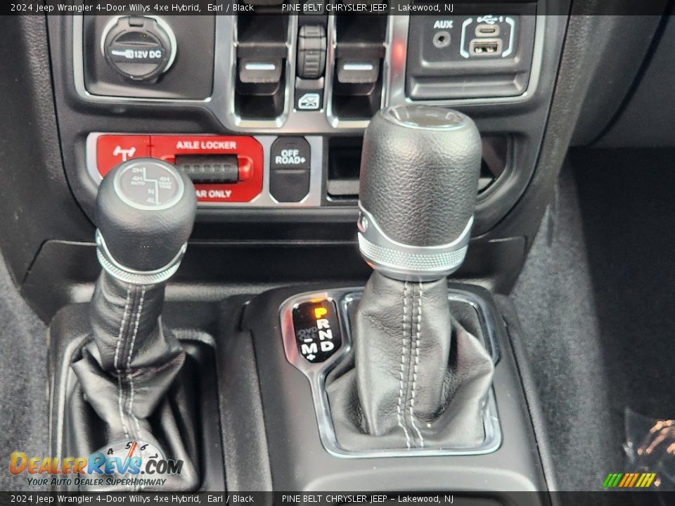 2024 Jeep Wrangler 4-Door Willys 4xe Hybrid Shifter Photo #10