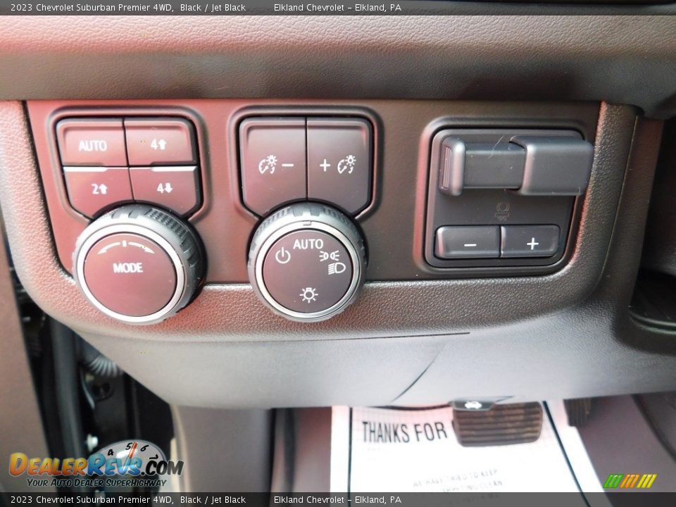 Controls of 2023 Chevrolet Suburban Premier 4WD Photo #28