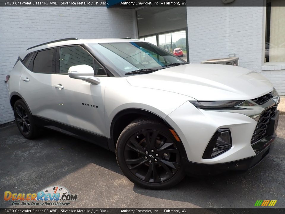 2020 Chevrolet Blazer RS AWD Silver Ice Metallic / Jet Black Photo #1