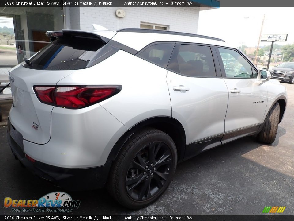 2020 Chevrolet Blazer RS AWD Silver Ice Metallic / Jet Black Photo #2