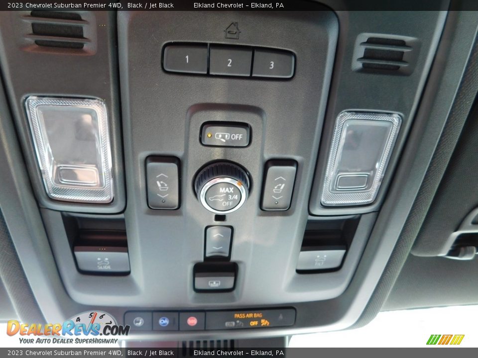Controls of 2023 Chevrolet Suburban Premier 4WD Photo #32