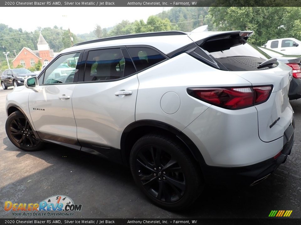 2020 Chevrolet Blazer RS AWD Silver Ice Metallic / Jet Black Photo #3