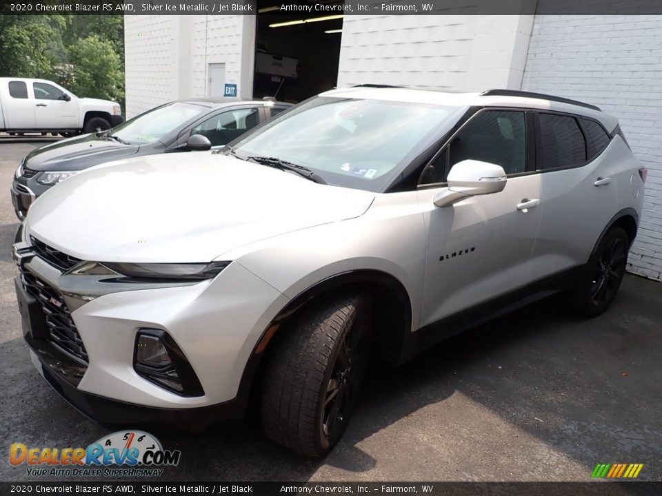 2020 Chevrolet Blazer RS AWD Silver Ice Metallic / Jet Black Photo #4