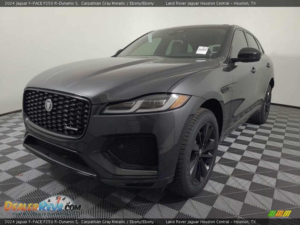 2024 Jaguar F-PACE P250 R-Dynamic S Carpathian Gray Metallic / Ebony/Ebony Photo #1