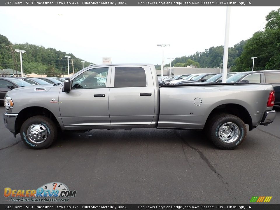 Billet Silver Metallic 2023 Ram 3500 Tradesman Crew Cab 4x4 Photo #2