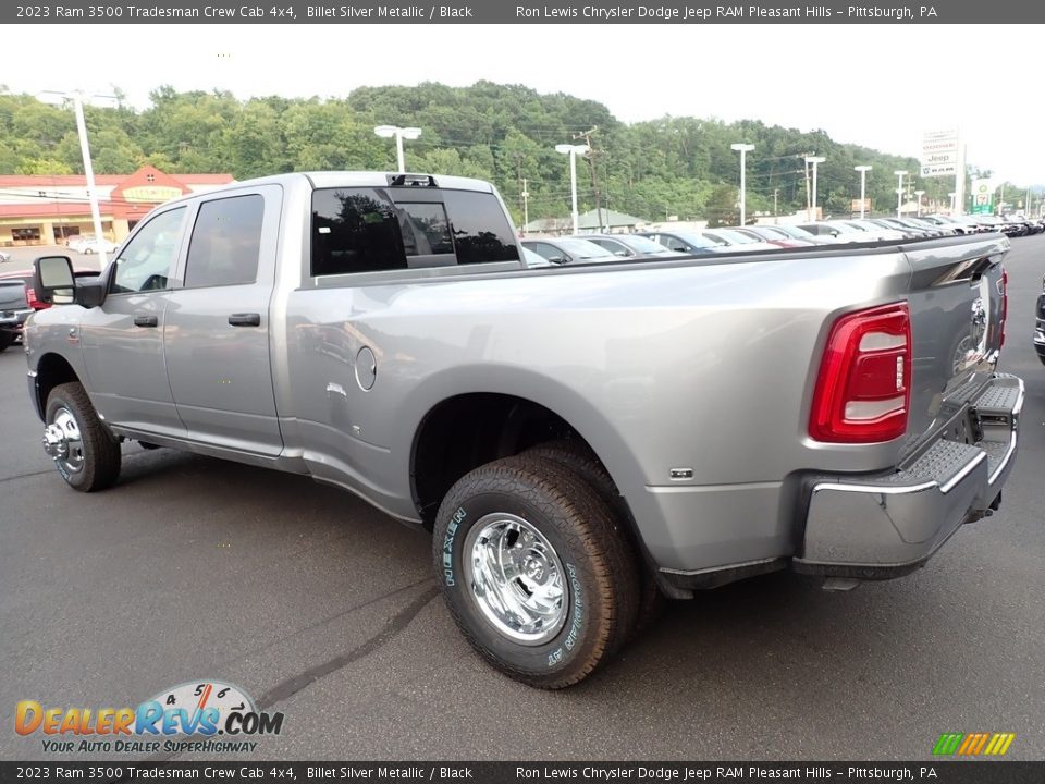 2023 Ram 3500 Tradesman Crew Cab 4x4 Billet Silver Metallic / Black Photo #3