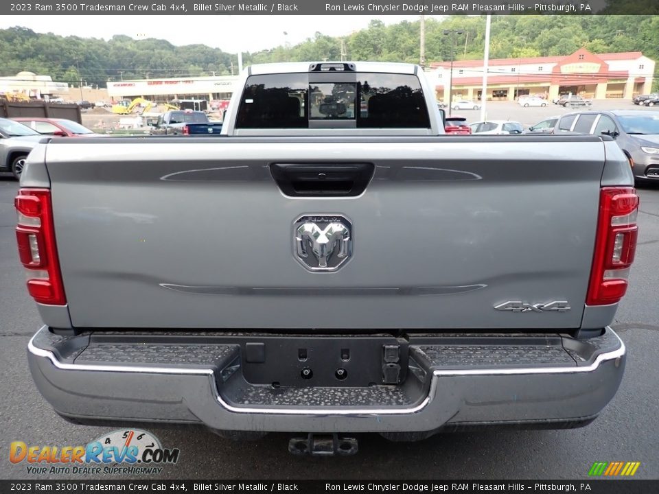 2023 Ram 3500 Tradesman Crew Cab 4x4 Billet Silver Metallic / Black Photo #4