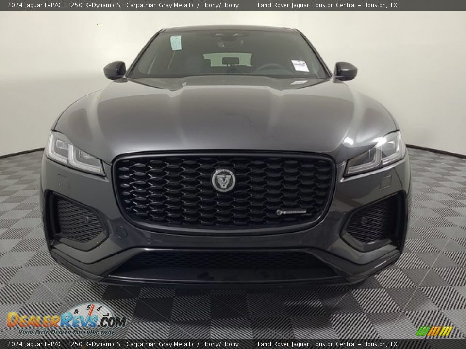 2024 Jaguar F-PACE P250 R-Dynamic S Carpathian Gray Metallic / Ebony/Ebony Photo #8